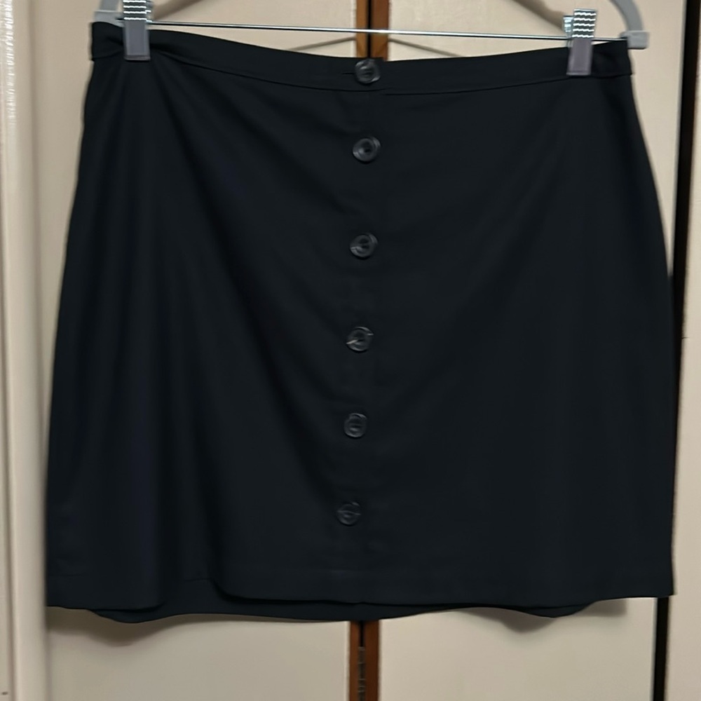 Abercrombie and Fitch button up skirt large